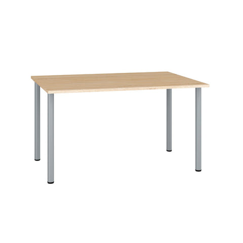 Stół konferencyjny 135x100 cm z czterema metalowymi nogami z blatem o grubości 22mm