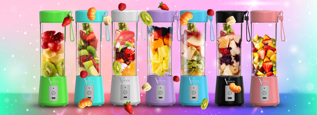 Smoothies And Fresh Juice. Portable Blender For On The Go Smoothies, Juice,  And More