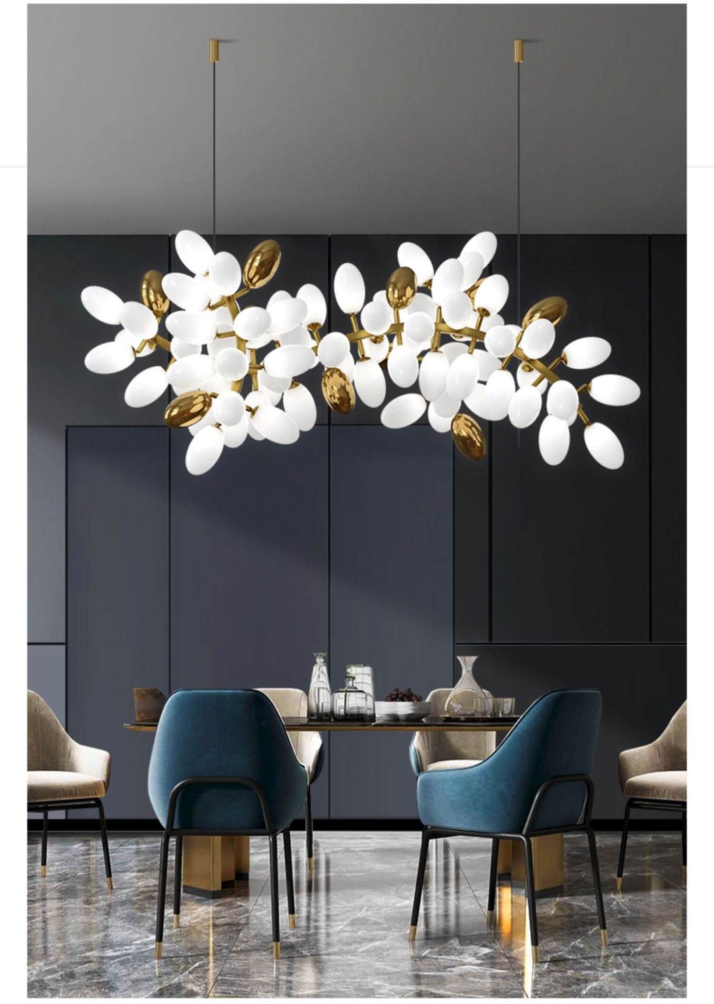 Post-Modern Dining Room Art Decoration Chandelier