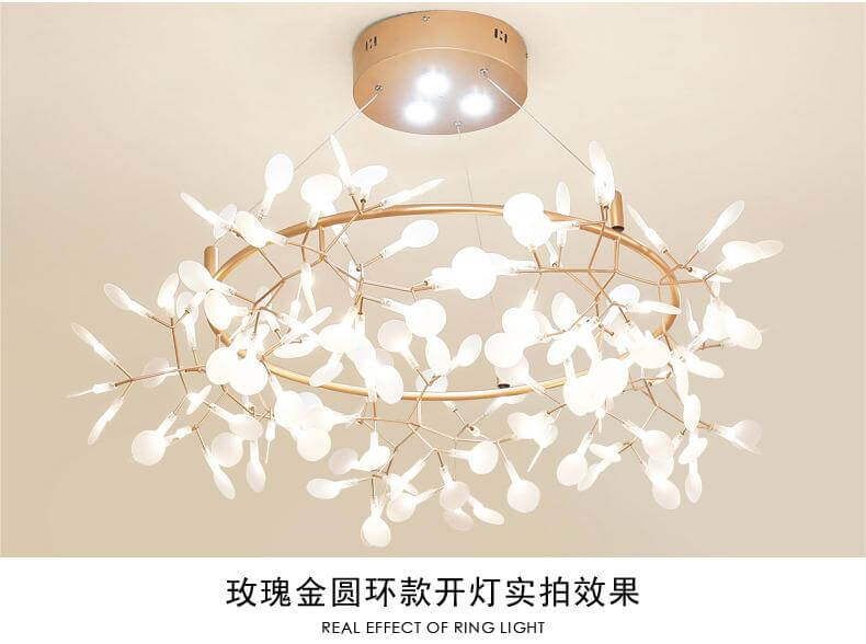 Nordic Living Room Firefly Chandelier