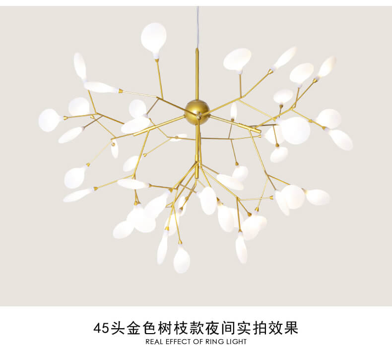 Nordic Living Room Firefly Chandelier