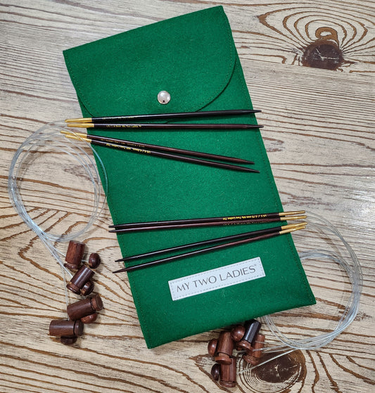 18size/set Multi-color Plastic Tube Circular Bamboo Knitting Needles D –  Rosebeading Official