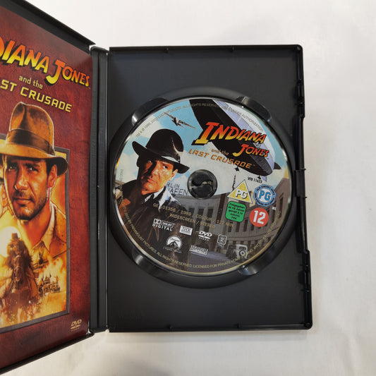 Indiana Jones And The Last Crusade Dvd Cover