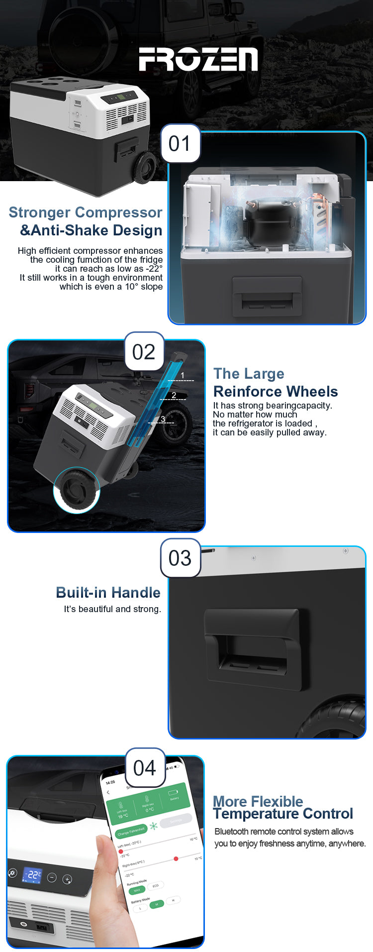 Frozen FC-50 Camping Fridge Specs 1