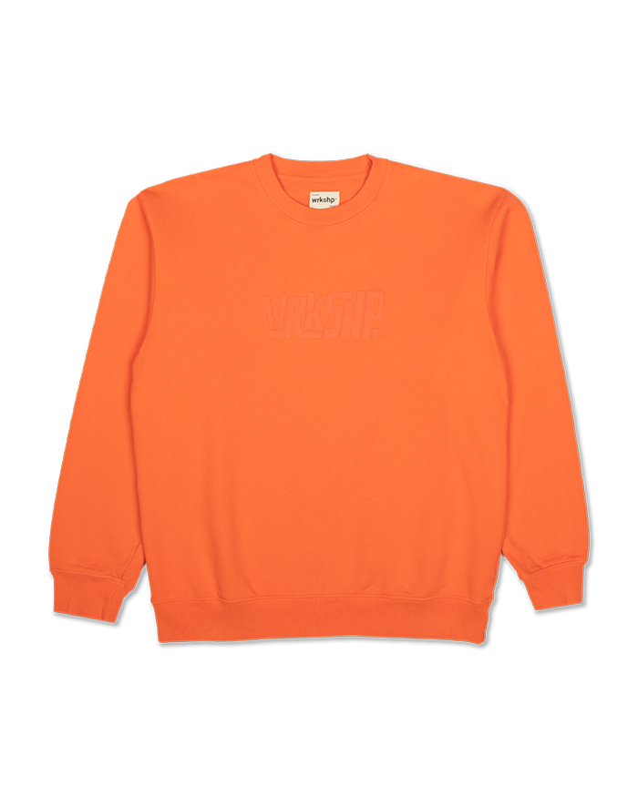 Safety Orange Uniform Crewneck