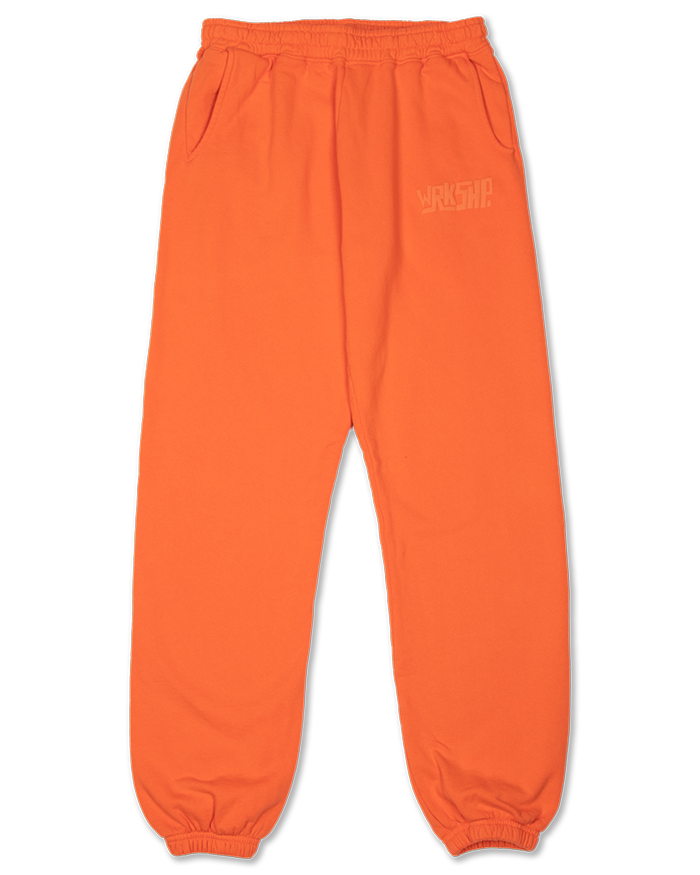 Safety Orange Uniform Sweatpants