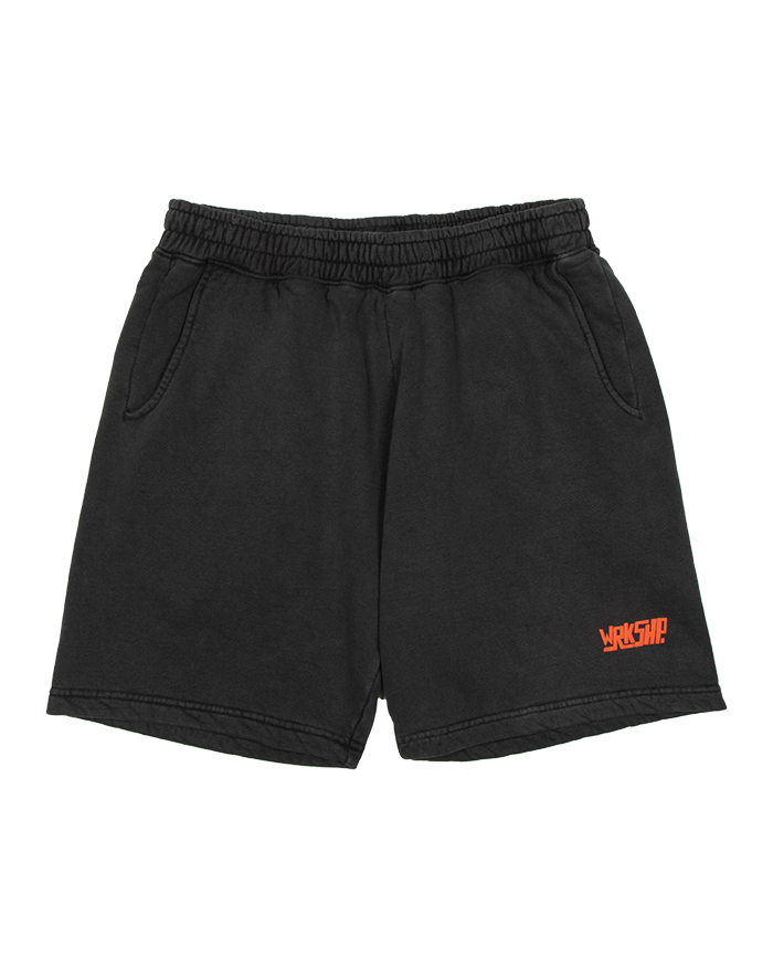 VINTAGE BLACK UNIFORM SHORTS