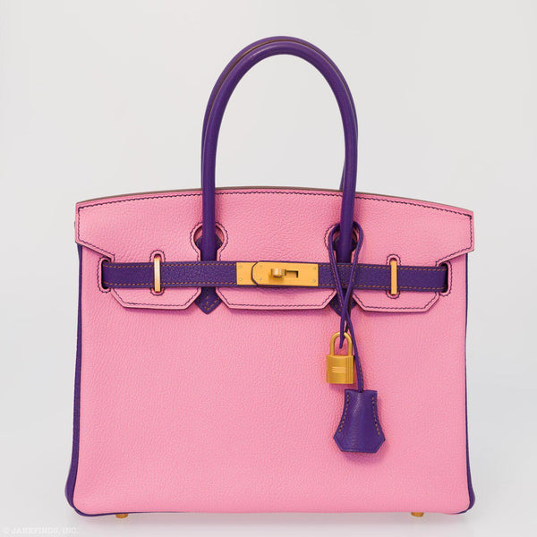 Hermès Birkin Limited Edition 35 Lime/Sesame/Rose Confetti Rainbow Sun —  The French Hunter