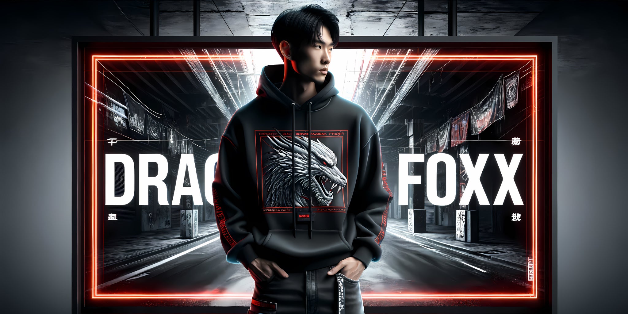 DRAGON FOXX™ Men's Apparel banner