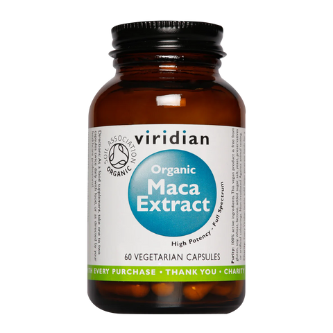 Viridian Organic Maca Extract 60 Caps