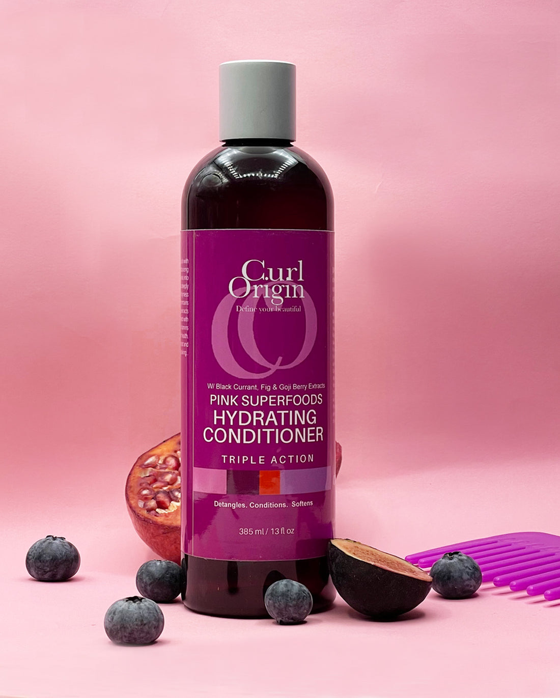 pink superfoods leave-in conditioner – Curl Origin