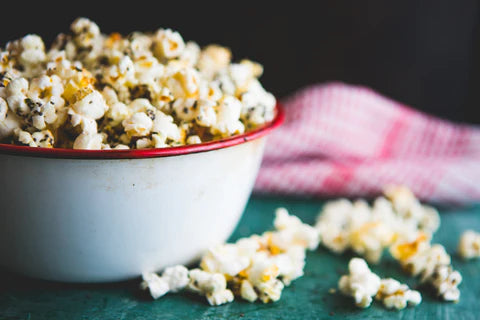 Making Healthy Popcorn At Home with Nutritional Yeast