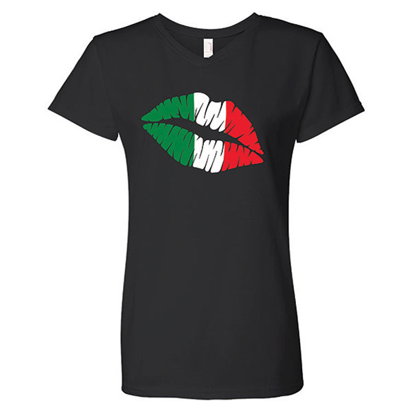 SPLB902-Ladies Black Capri Sweatpants Italian Lips – The Italian American  Connection