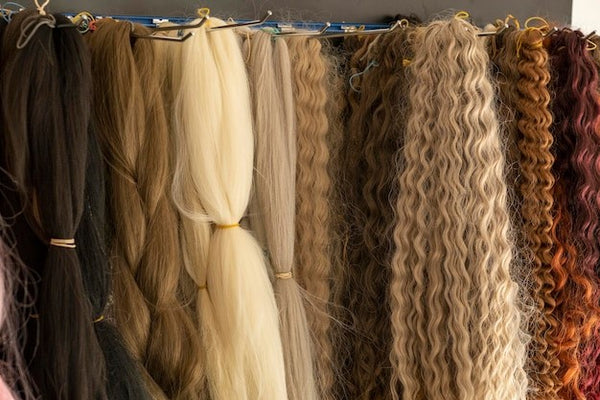 synthetic stylish women hair wigs  