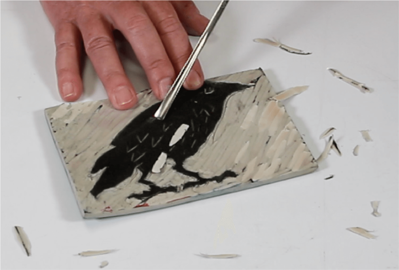 Linocut Block Making Demonstration