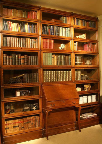 Lawyer's Library with Globe Wernicke Bookcases