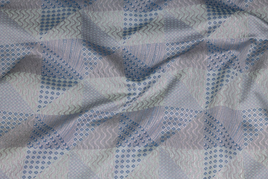 Silk Jacquard Fabric: 100% Silk Fabrics from Italy, SKU 00072388