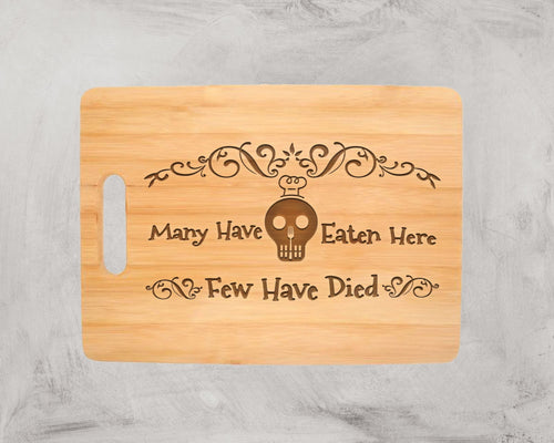 Bamboo Cutting Board. Keep This Kitchen Clean Eat Out. Hanging, Vinyl  Lettering Cutting Board. 8.5x5.5. 