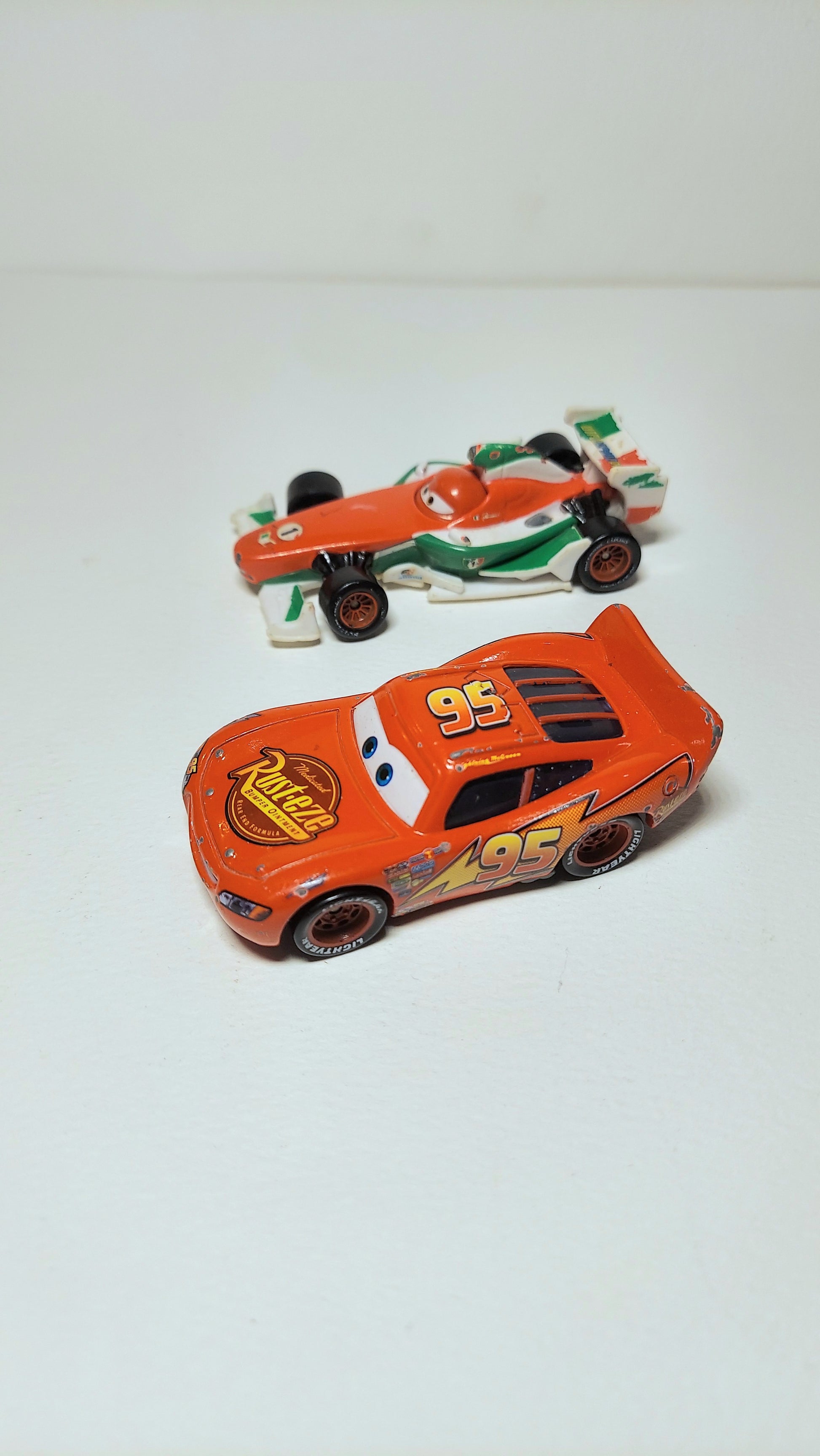 Disney Pixar Cars Lot Lightning McQueen, Francesco Bernoulli – Toy Value