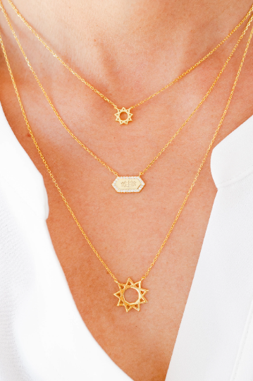 bahai star necklace