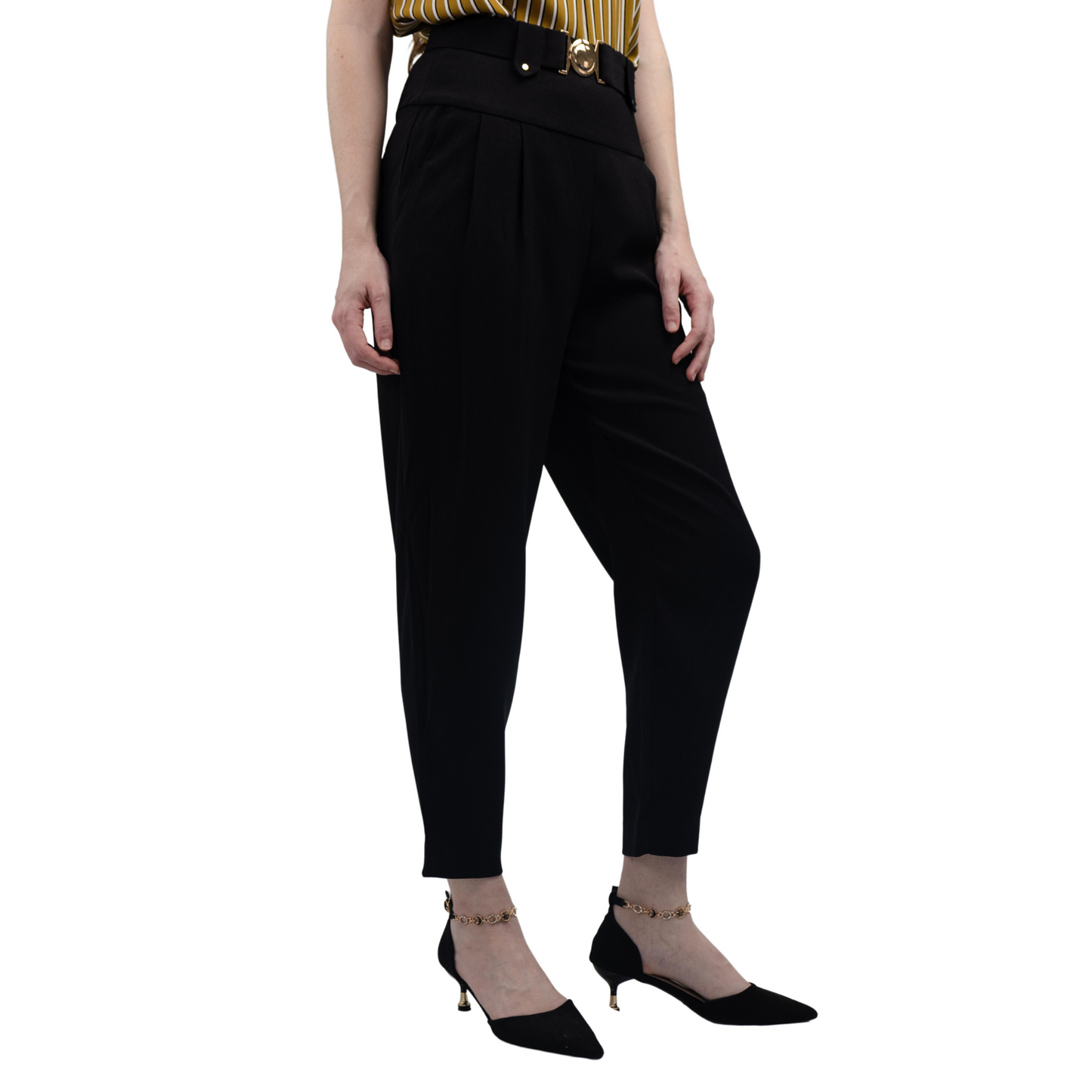 Women's Casual High Waisted Slim Fit Work Pants – Sandy and Sid
