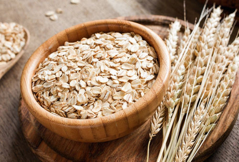 Oat beta glucan in oats