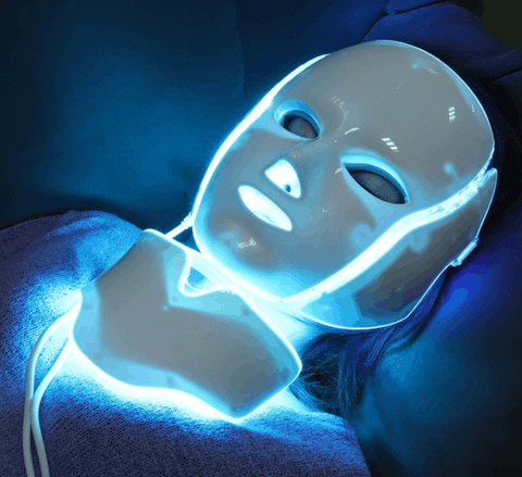 Blue LED Light Therapy for acne