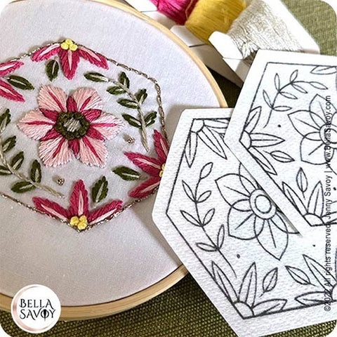 Embroidery Stick and Stitch Tips – Bella Savoy