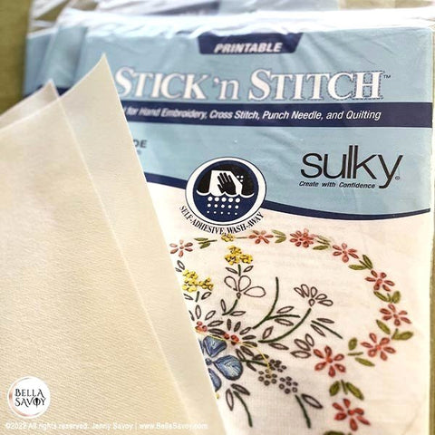 Sulky stick n' stitch