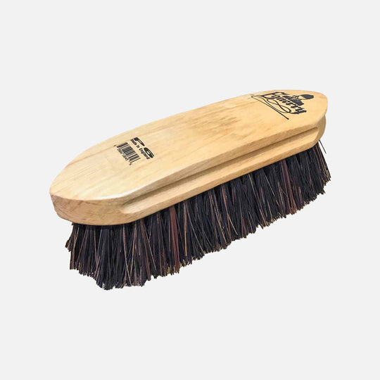 Equi-Essentials Wood Back Horse Hair Dandy Brush - Natural