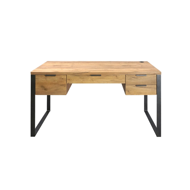 Carina 1.5m Desk Golden Oak – Levels Living