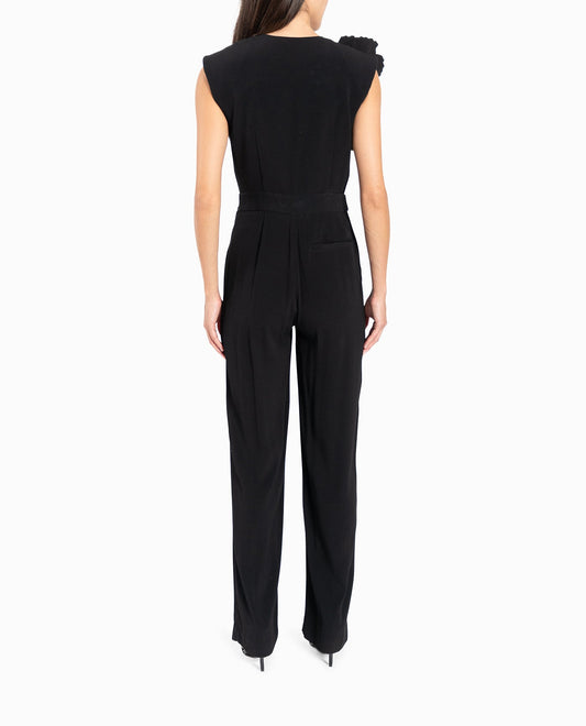 Women's Heavy Jersey Wide Leg Jumpsuit – Nicole Miller