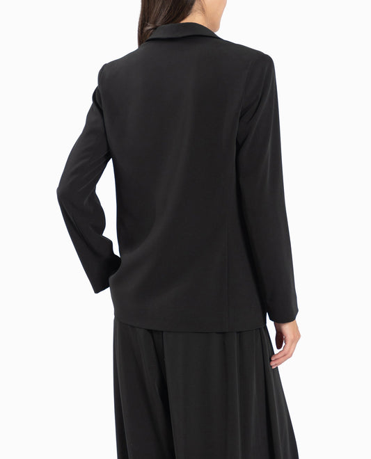 Women's Nicole Miller Designer Wear-Your-Own-Bra Lace Trim Scuba Bodysuit