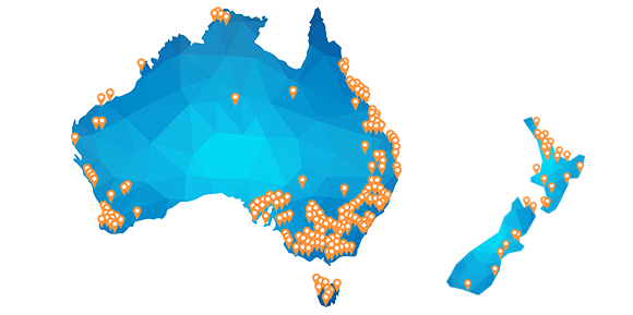 Map of Australia