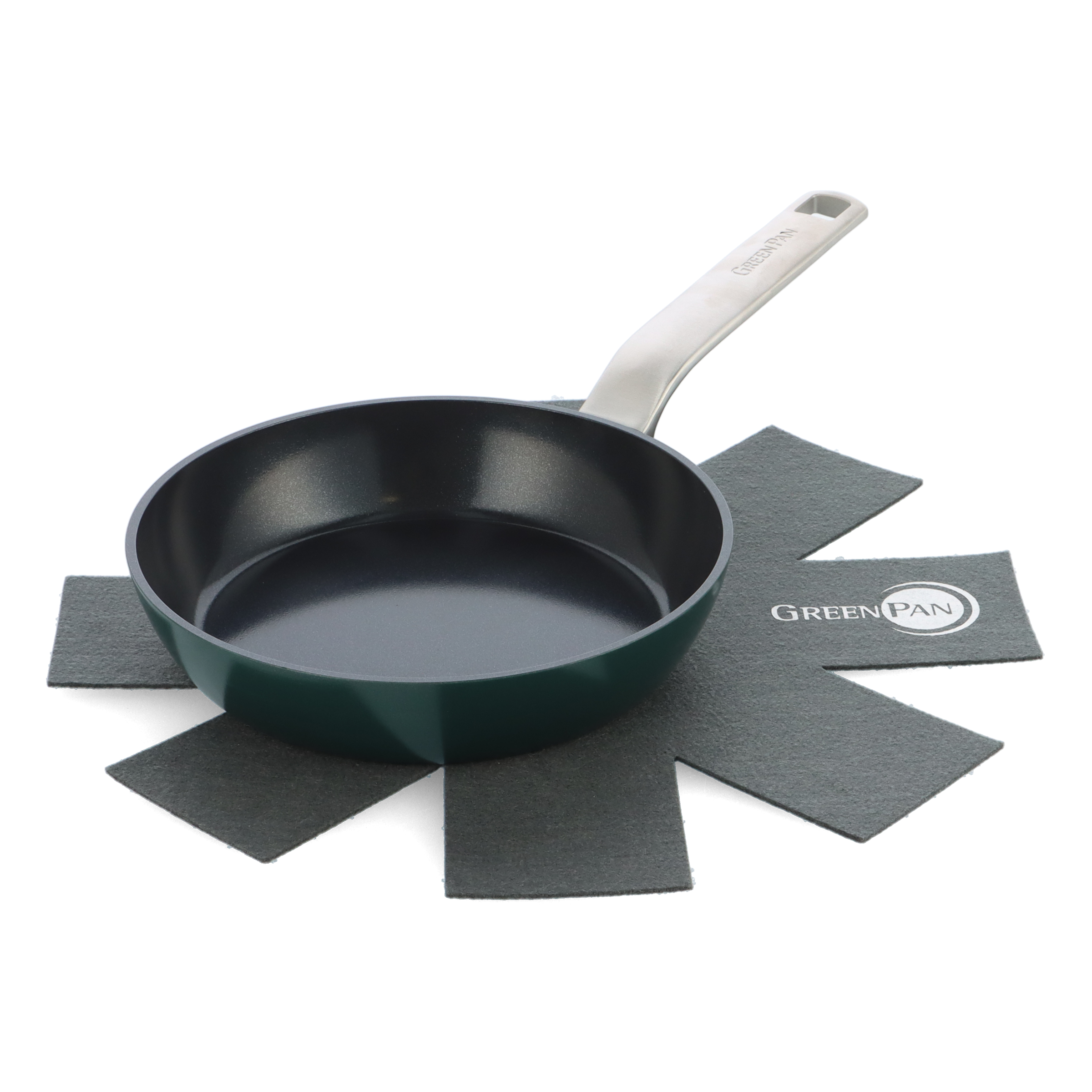 Evolution Pine Green Frying Pan 20cm from Greenpan