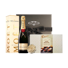 perfect champagne and chocolates for valentines day