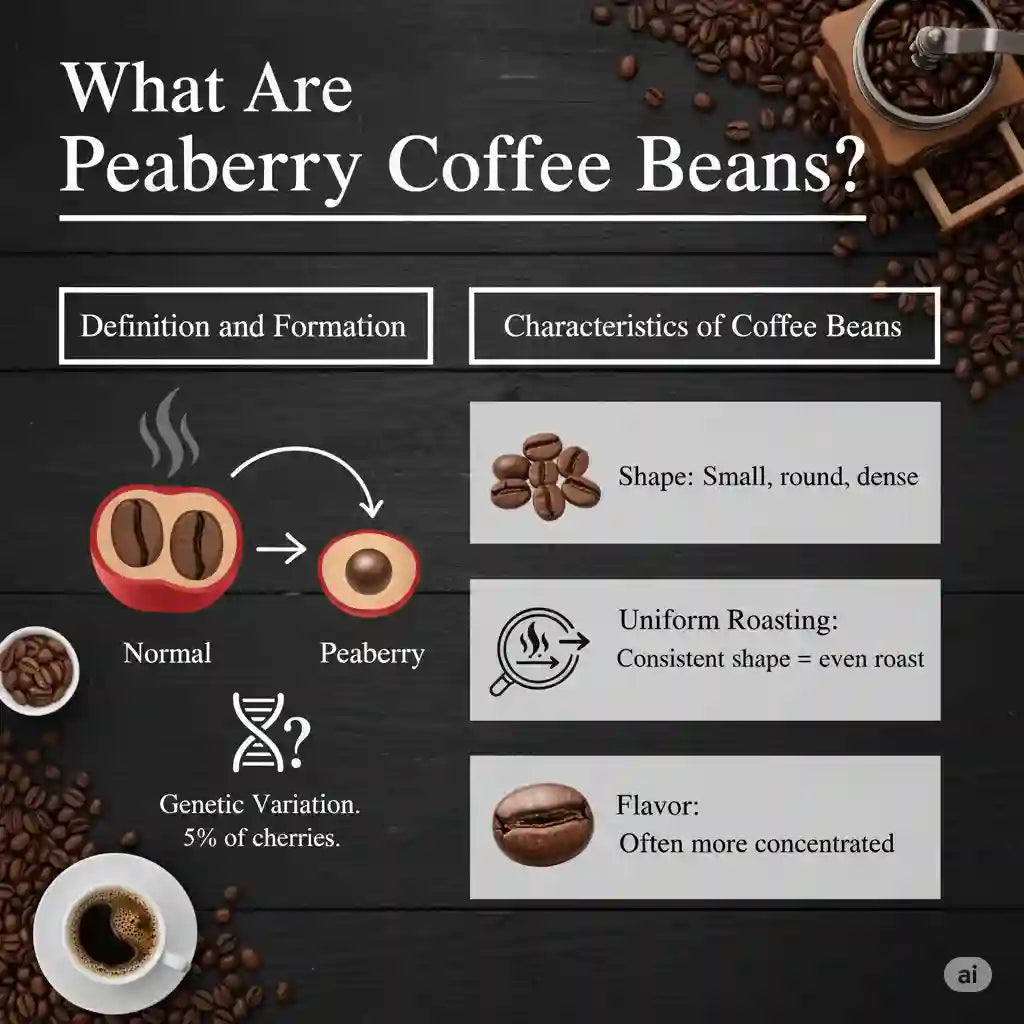 what are peaberry coffee beans