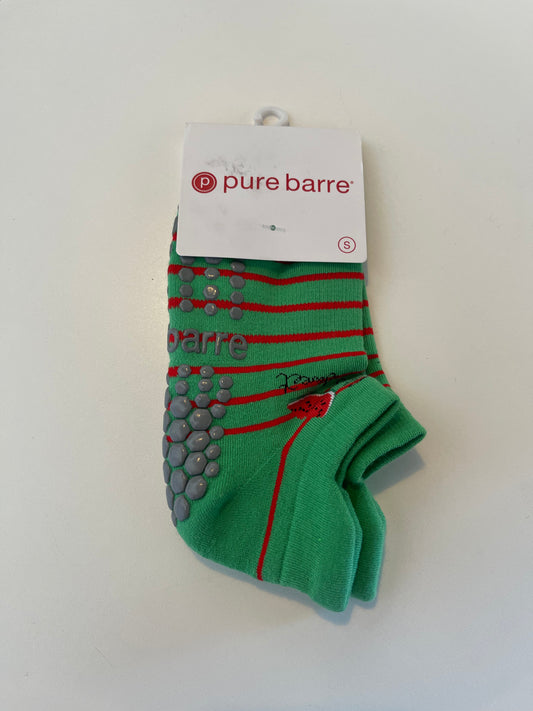 Pure Barre Turquoise Grip Sticky Socks