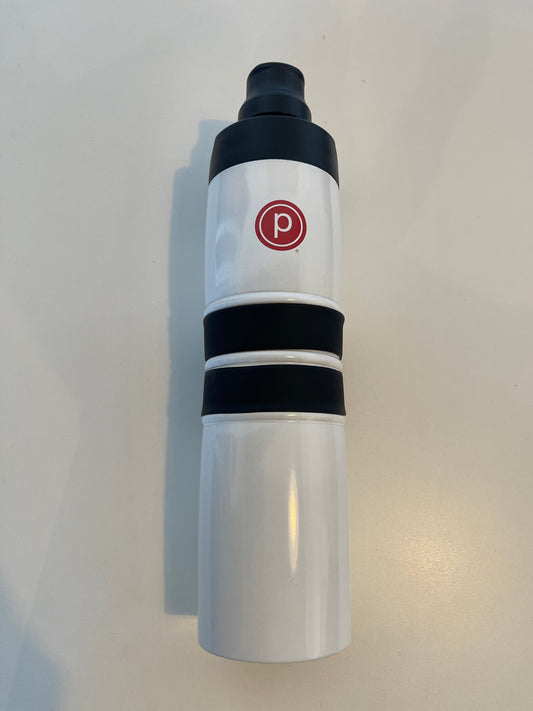 Lululemon Purist Cycling Water Bottle (Black/Purist Wordmark White)