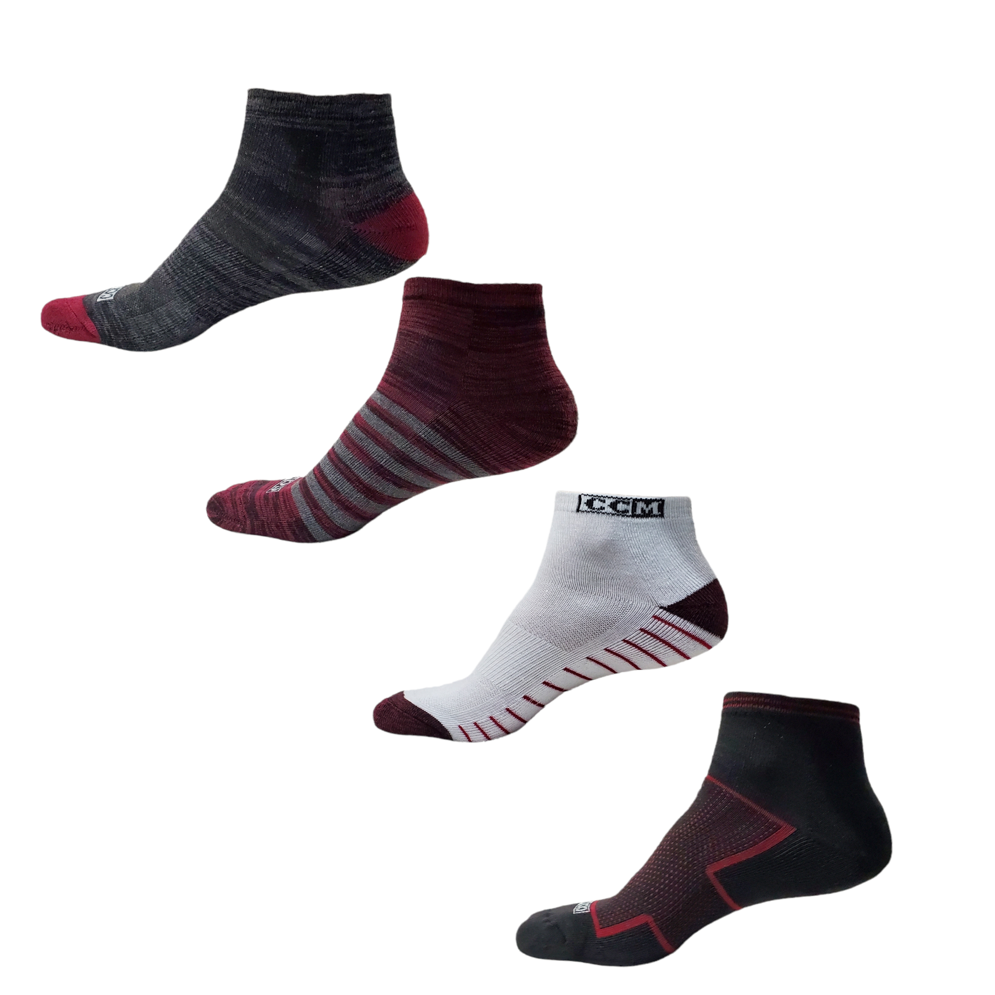 CCM Men’s Sport Ankle Sock - 6 Pairs – AshWear.ca