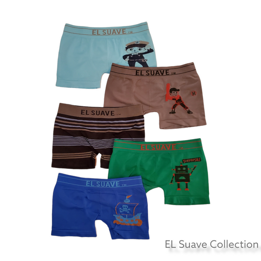 Boys Seamless Boxer Size Small(8-10) - 3pack –