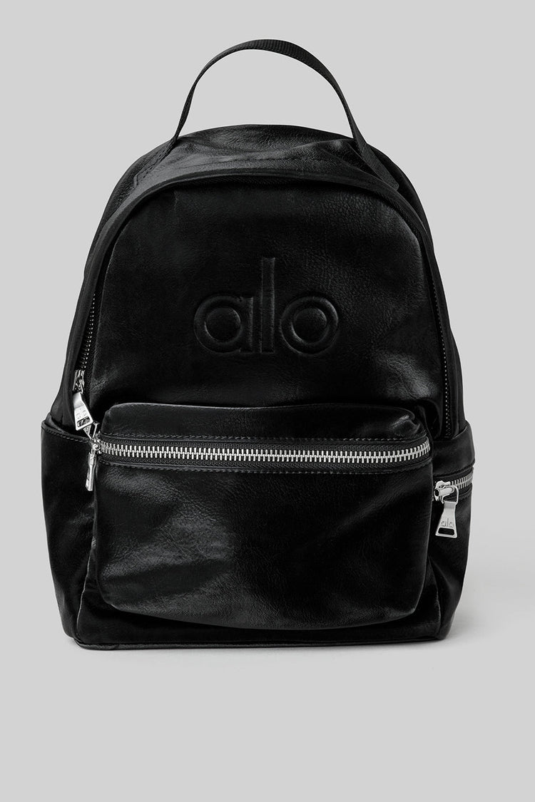 Mini Luxe Backpack - Black