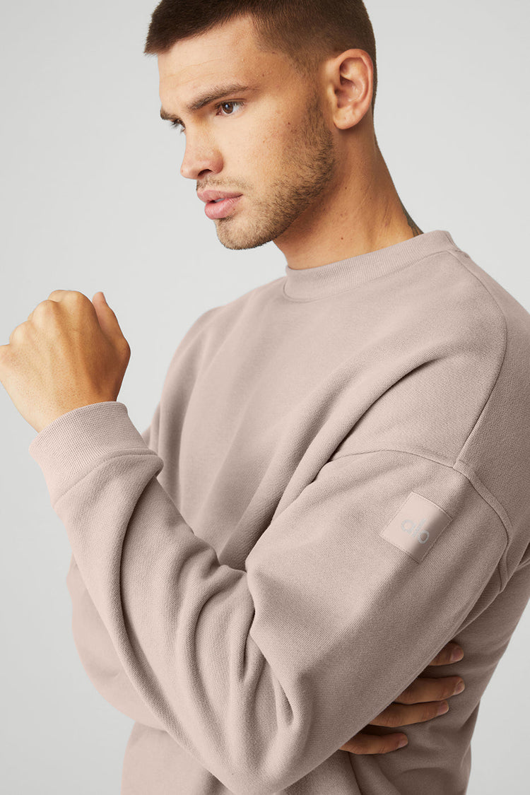 Alo Yoga Renown Heavyweight Crewneck Pullover