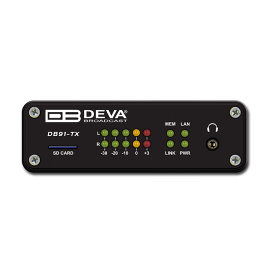 DEVA - DB6400 - Processeur audio 4 bandes FM et radio numérique