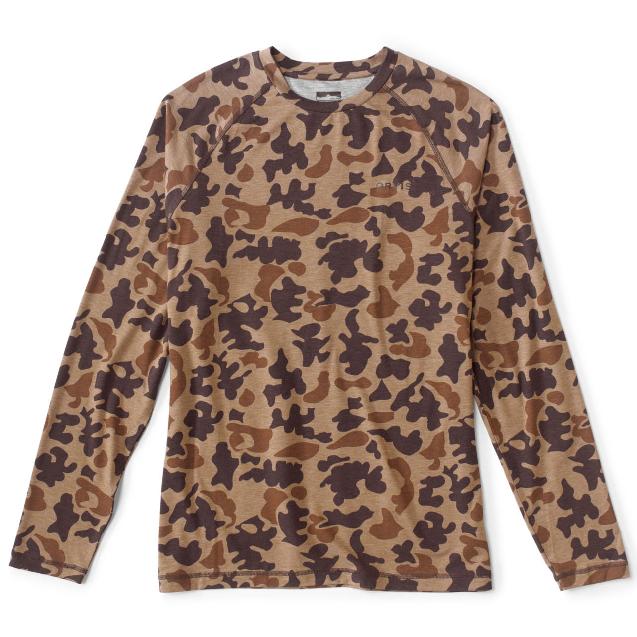 Dri Cast Printed Long-Sleeved Crew