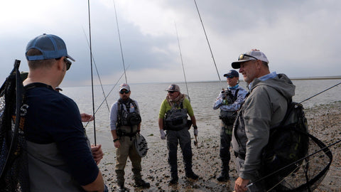 Anglers at Church Norton