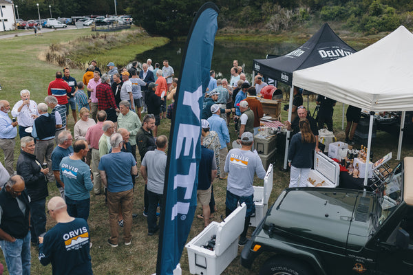 Saturday Social at Orvis Saltwater Fly Fishing Festival 2022, hosted by Delivita and BBQ Magazine