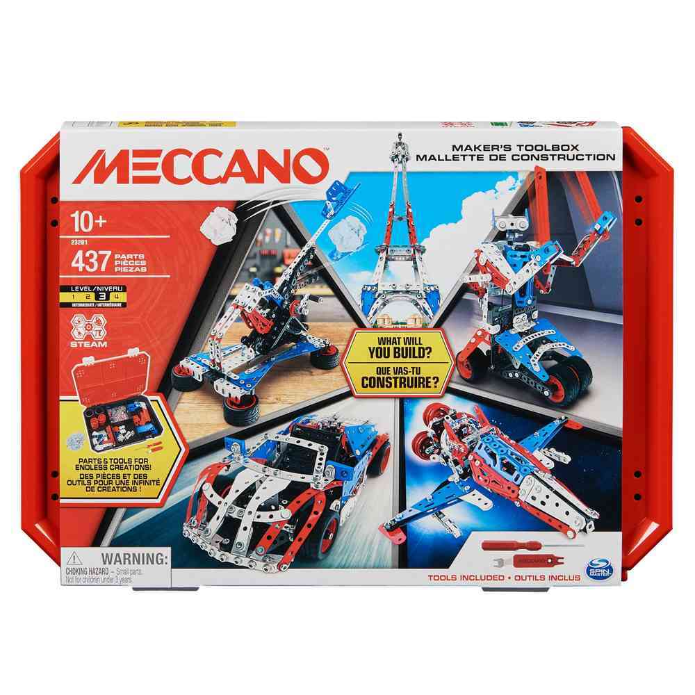 Meccano 6060104 Racing Vehicules - 10 Models