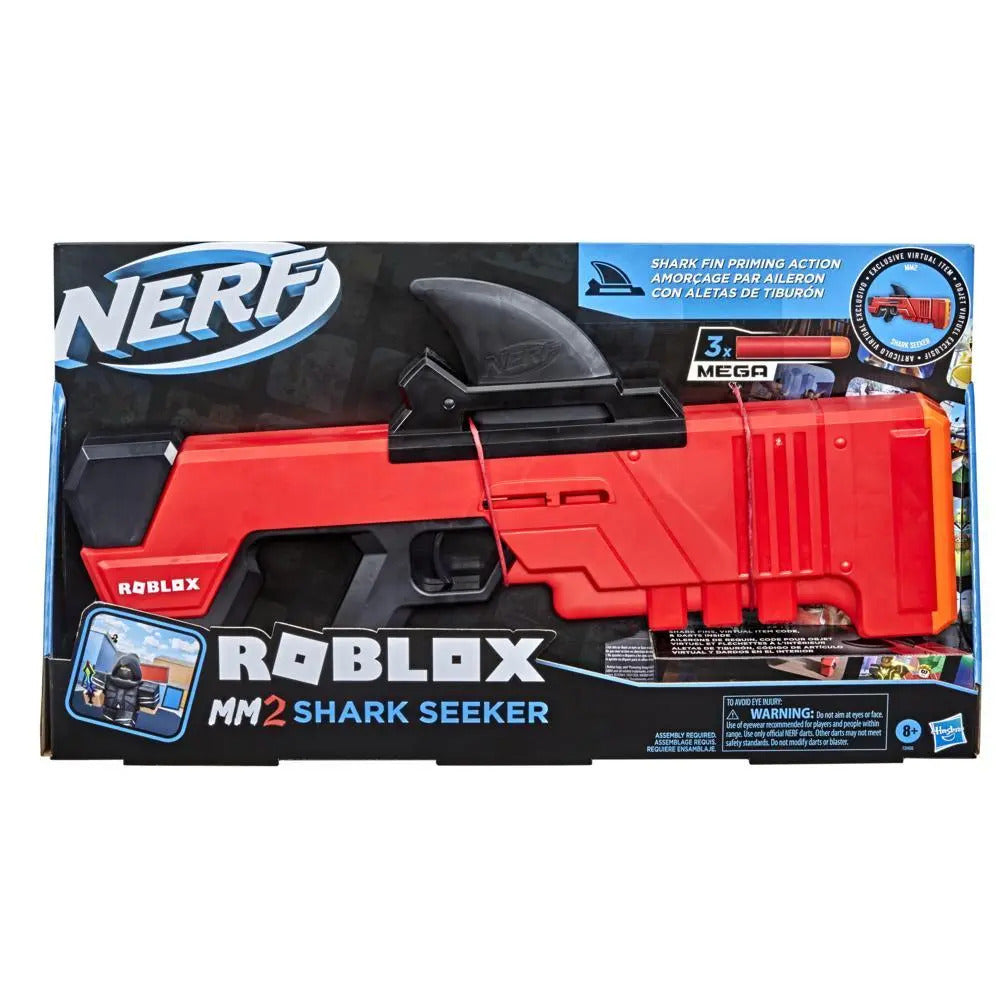 NERF Roblox Phantom Forces: Boxy Buster Dart Blaster, Pull-Down