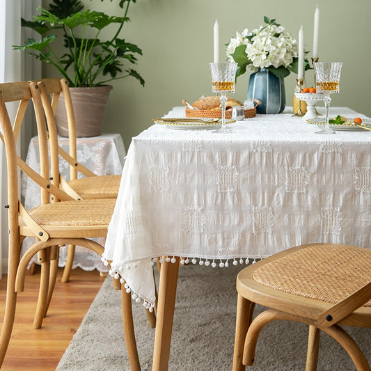 Simple Modern Rectangular Nordic Coffee Tablecloths – Harmony Gallery